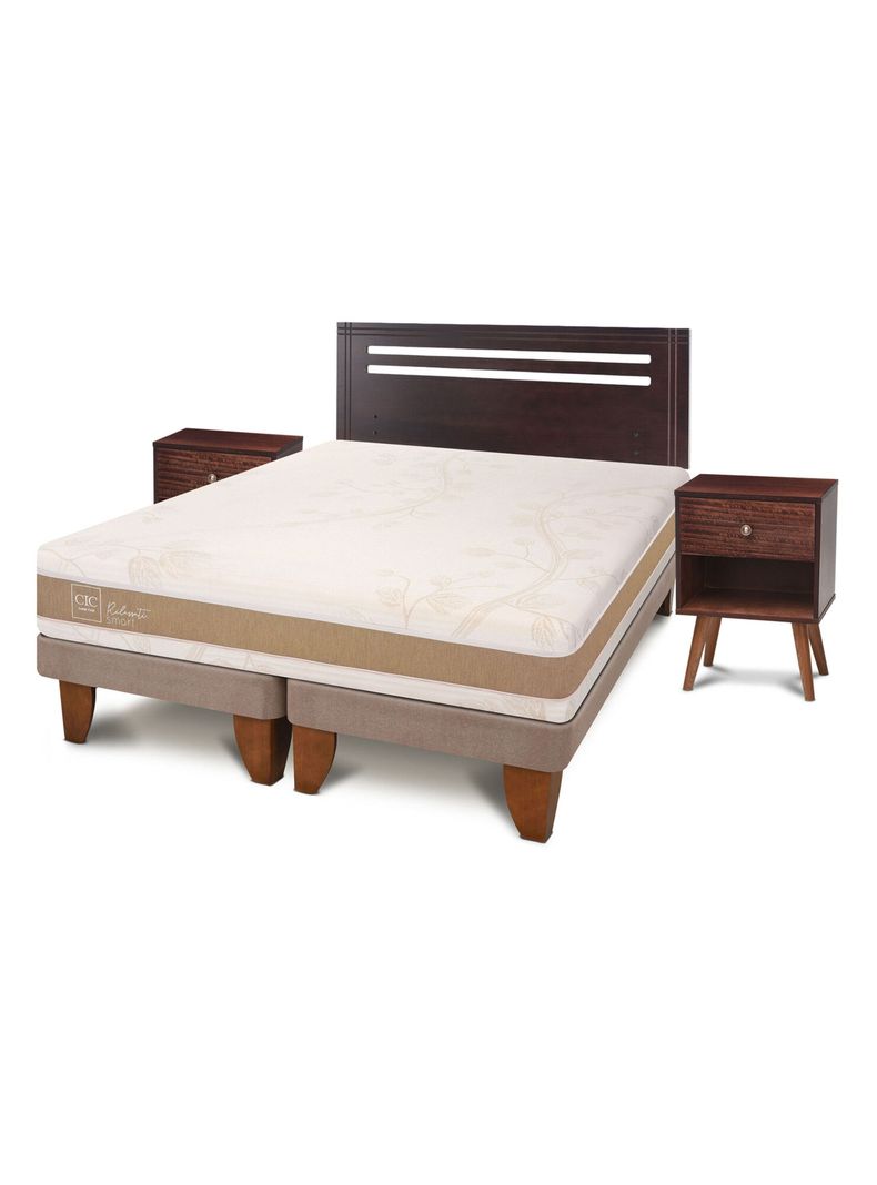 Cama Europea Rilassati Infinity 2 Plazas Bd Set Munich-0