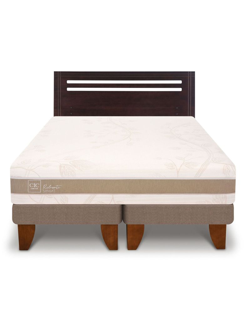 Cama Europea Rilassati Infinity 2 Plazas Bd Respaldo Munich-2