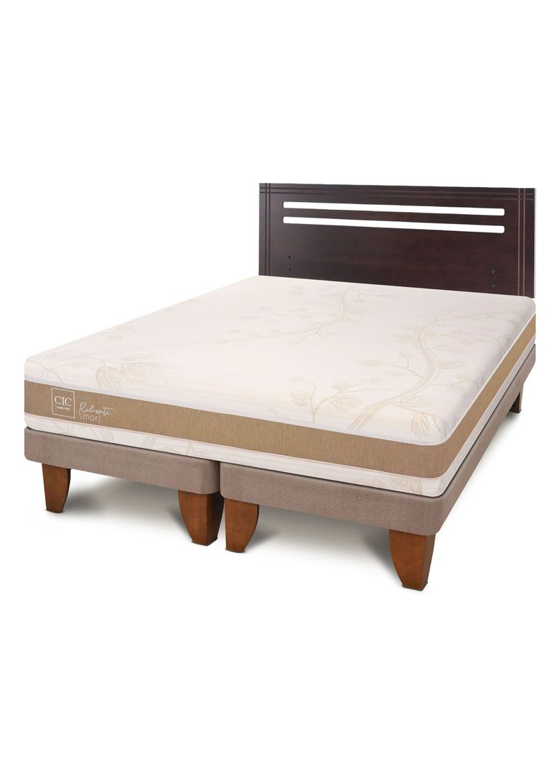 Cama Europea Rilassati Infinity 2 Plazas Bd Respaldo Munich-0