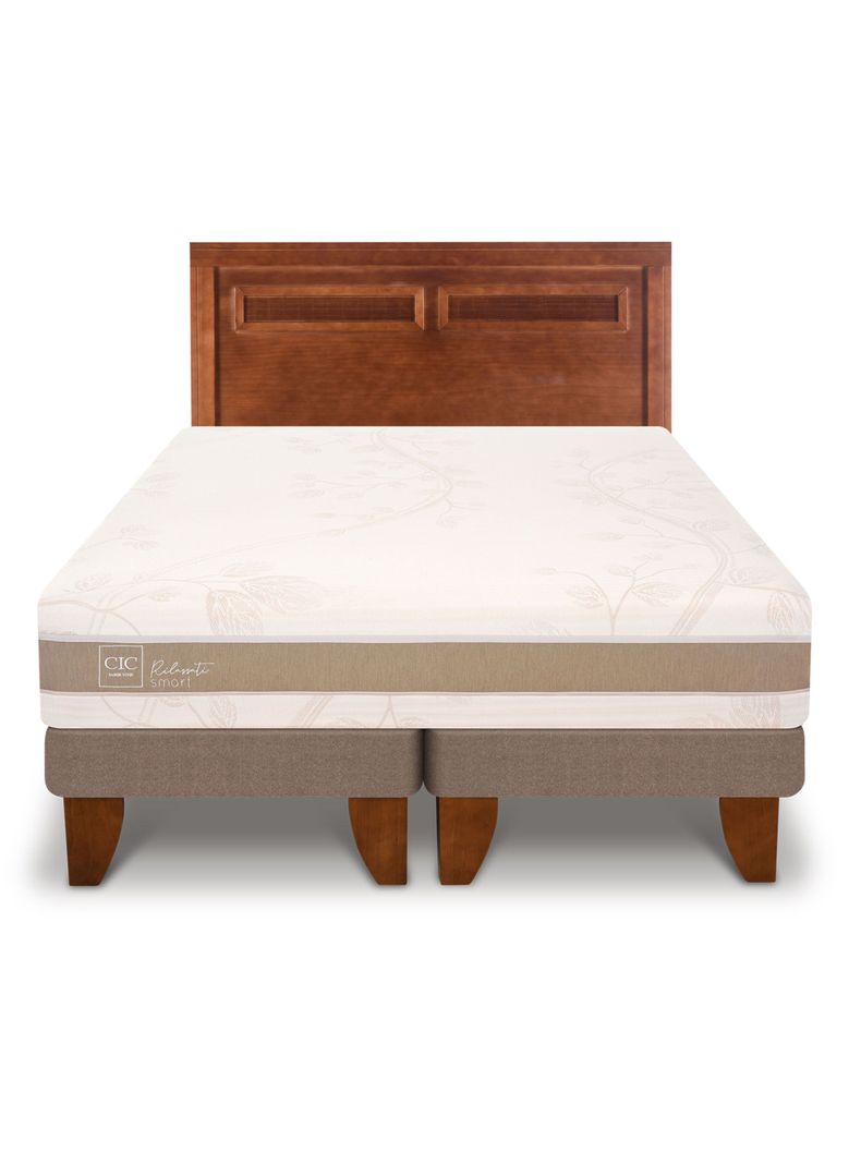 Cama Europea Rilassati Infinity 2 Plazas Bd Respaldo Milan-2