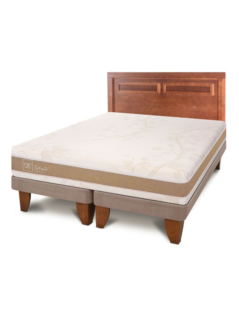 Cama Europea Rilassati Infinity 2 Plazas Bd Respaldo Milan-0