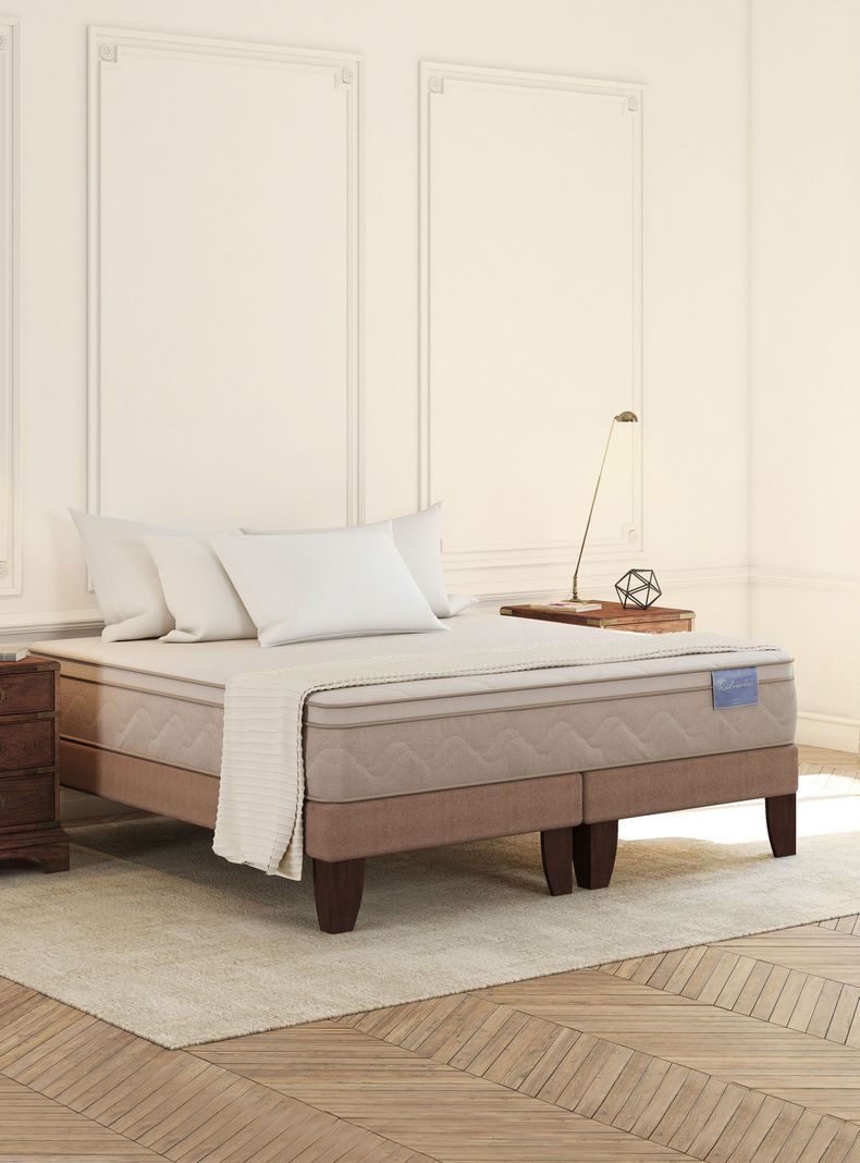 Cama Europea Rilassati 2 Plazas Bd Set Munich-4