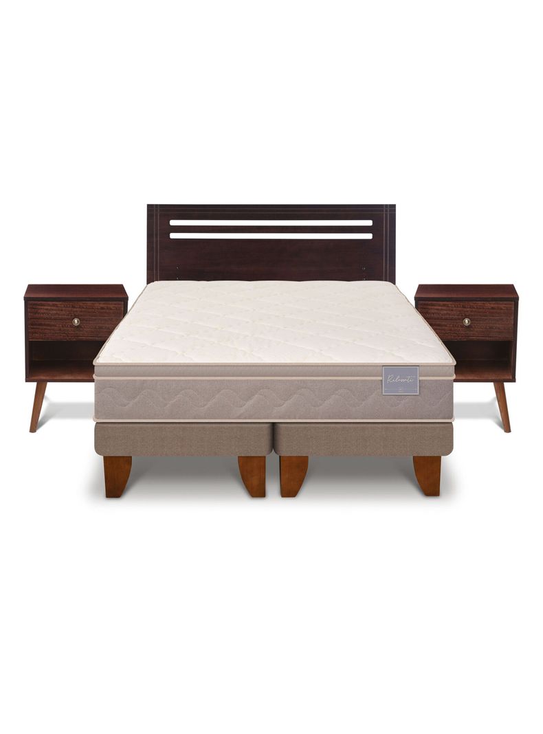 Cama Europea Rilassati 2 Plazas Bd Set Munich-2