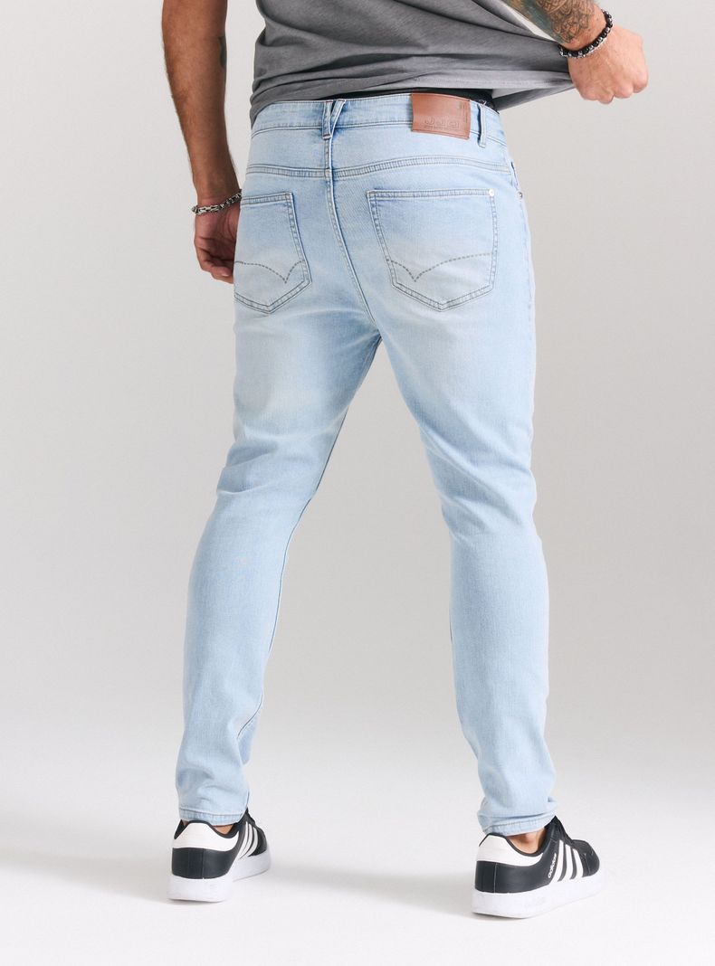 Jeans Azul Claro2 Básico Super Skinny Fit-1