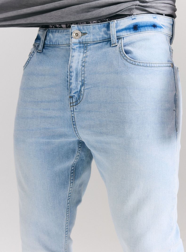 Jeans Azul Claro2 Básico Super Skinny Fit-2