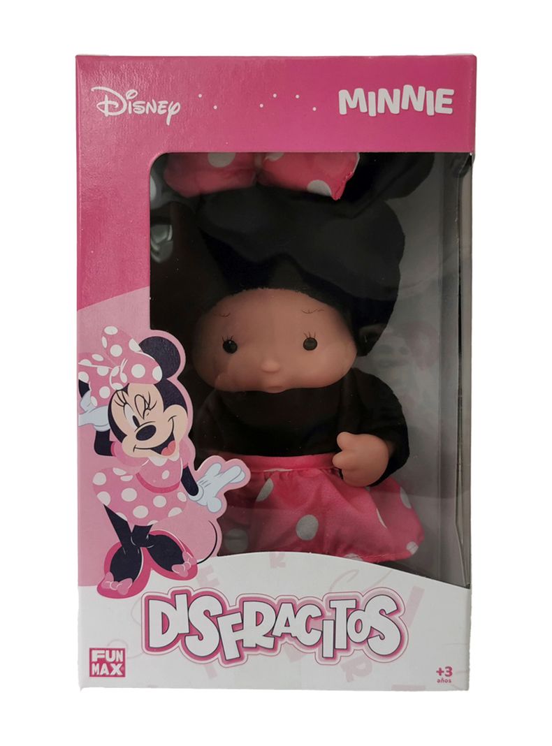Muñeca Disfracitos Minnie Rosado y Negro-1