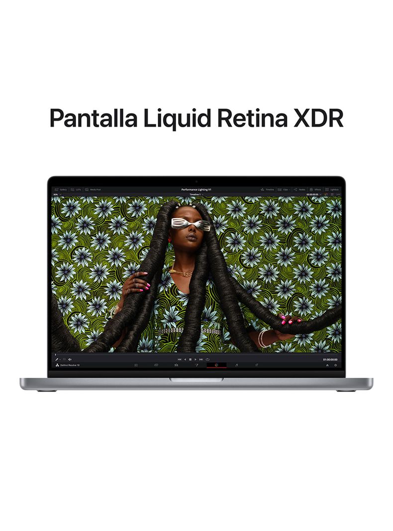 MacBook Pro 16" Chip M2 Pro 12 Núcleos CPU y 19 Núcleos GPU 16GB RAM 512GB SSD Gris Espacial-6
