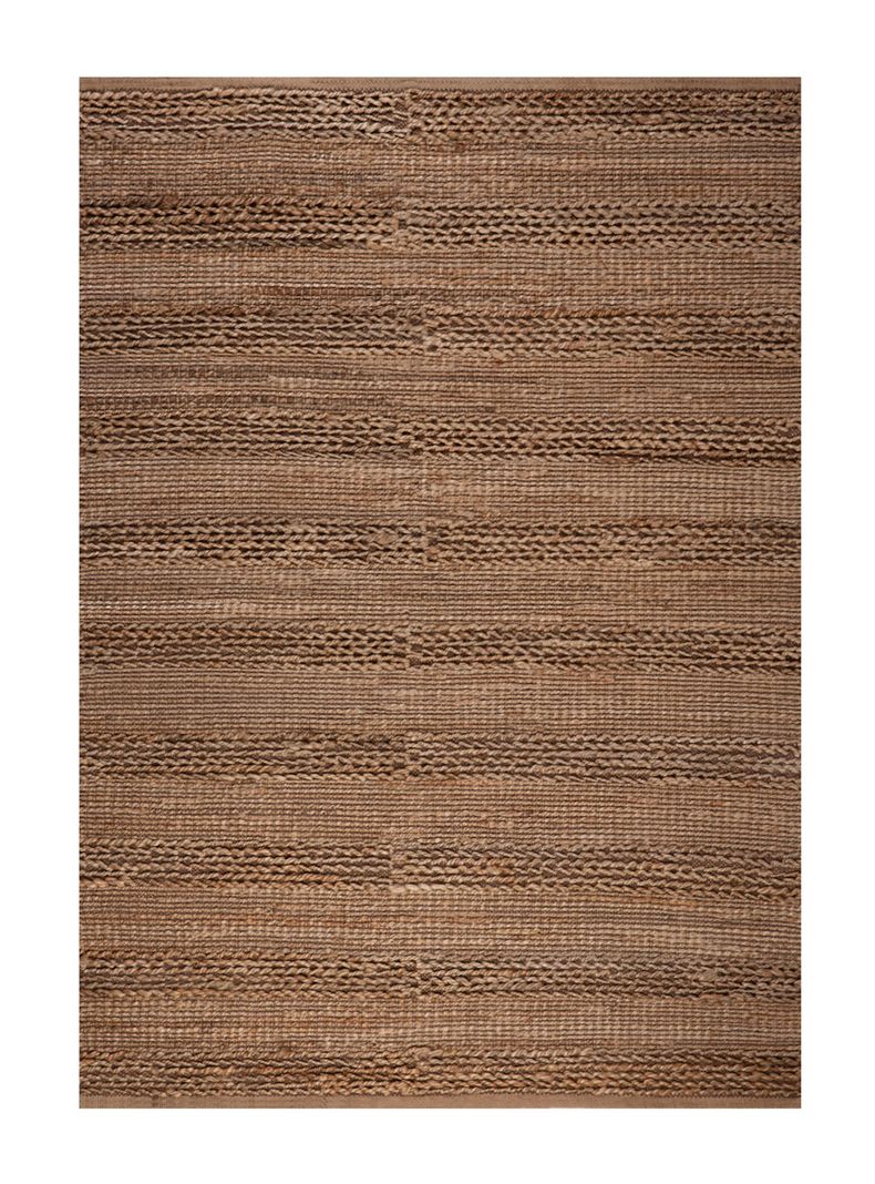 Alfombra Yute 200 x 300 cm Rústico Natural-0