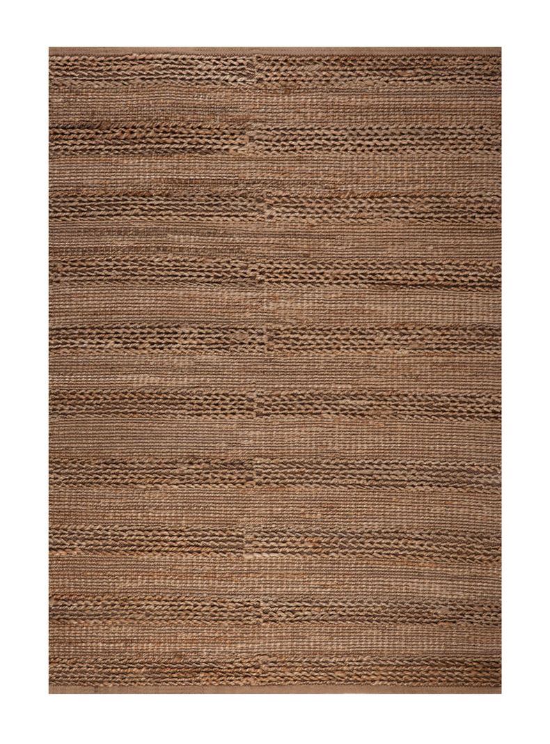 Alfombra Yute 230 x 330 cm Rústico Natural-0