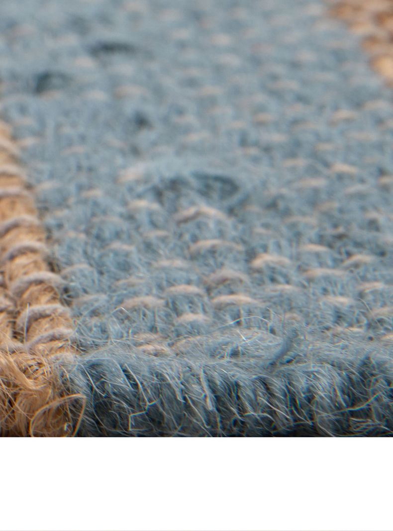 Alfombra 230 x 330 cm Yute Wool Stripe Rayas Natural-2