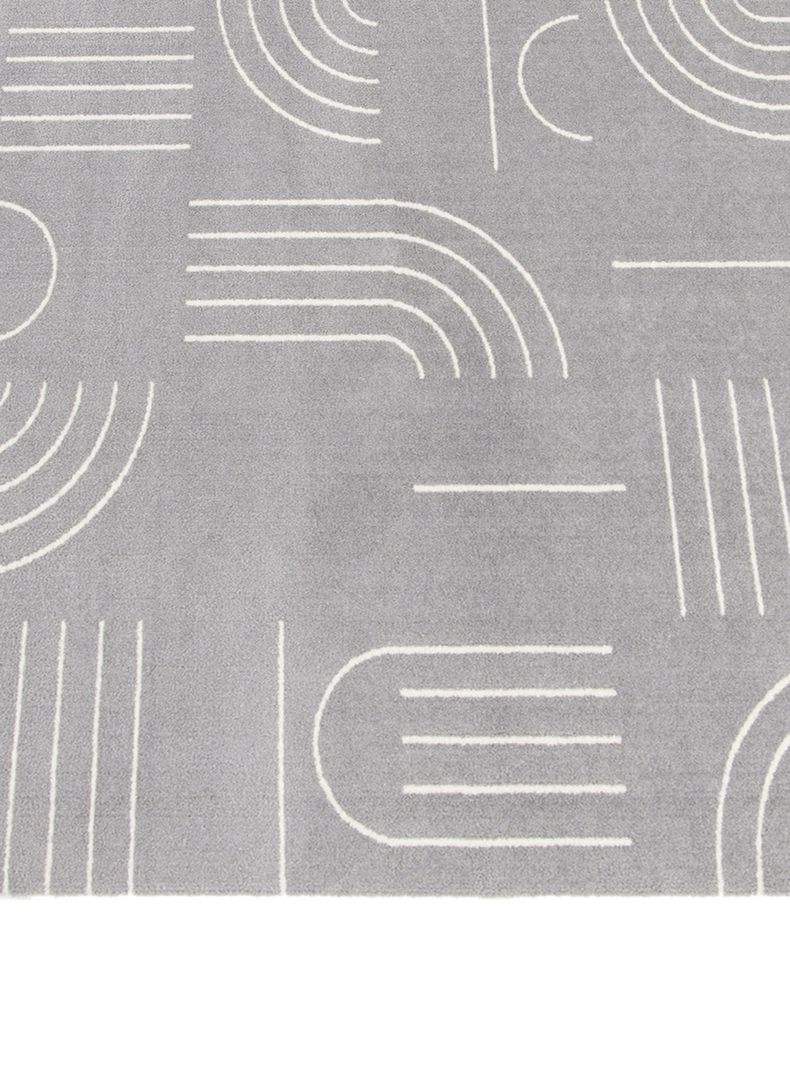 Alfombra 160 x 230 cm Nevada Forma Gris-1