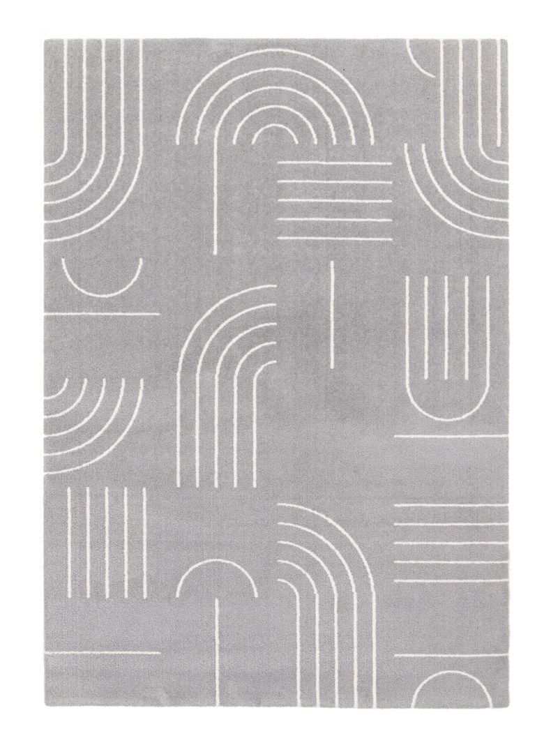 Alfombra 200 x 290 cm Nevada Gris Forma-0