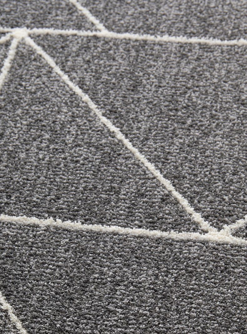 Alfombra 240 x 340 cm Nevada Formas Gris-2