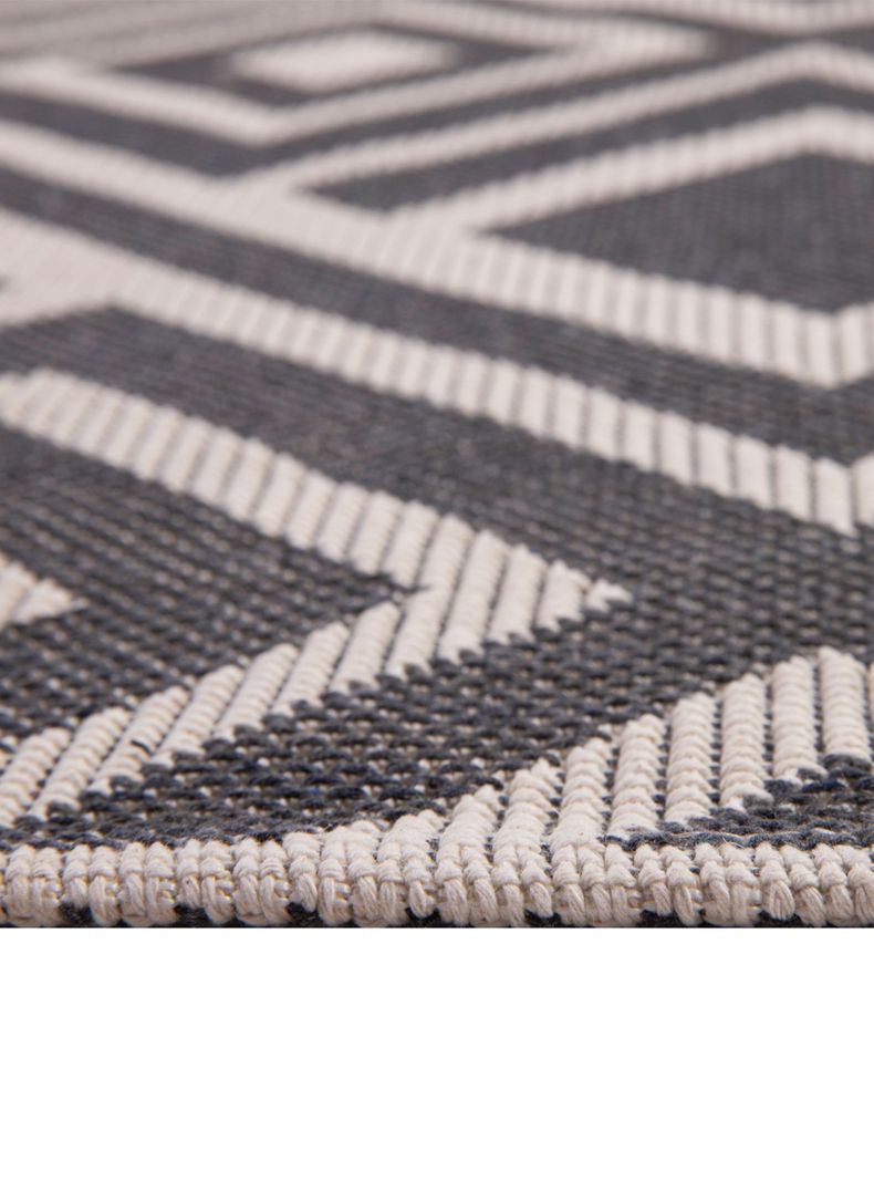 Alfombra 120 x 170 cm Nativo Gris Étnico-1