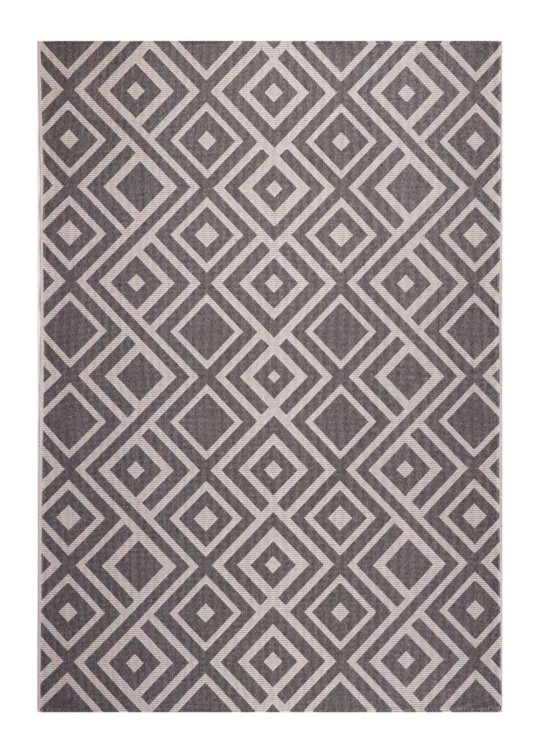 Alfombra 120 x 170 cm Nativo Gris Étnico-0