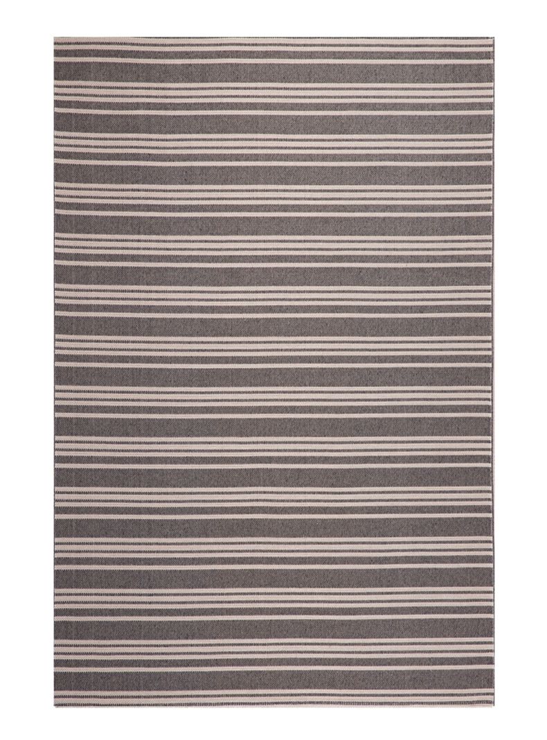 Alfombra 160 x 230 cm Nativo Étnico Gris-0
