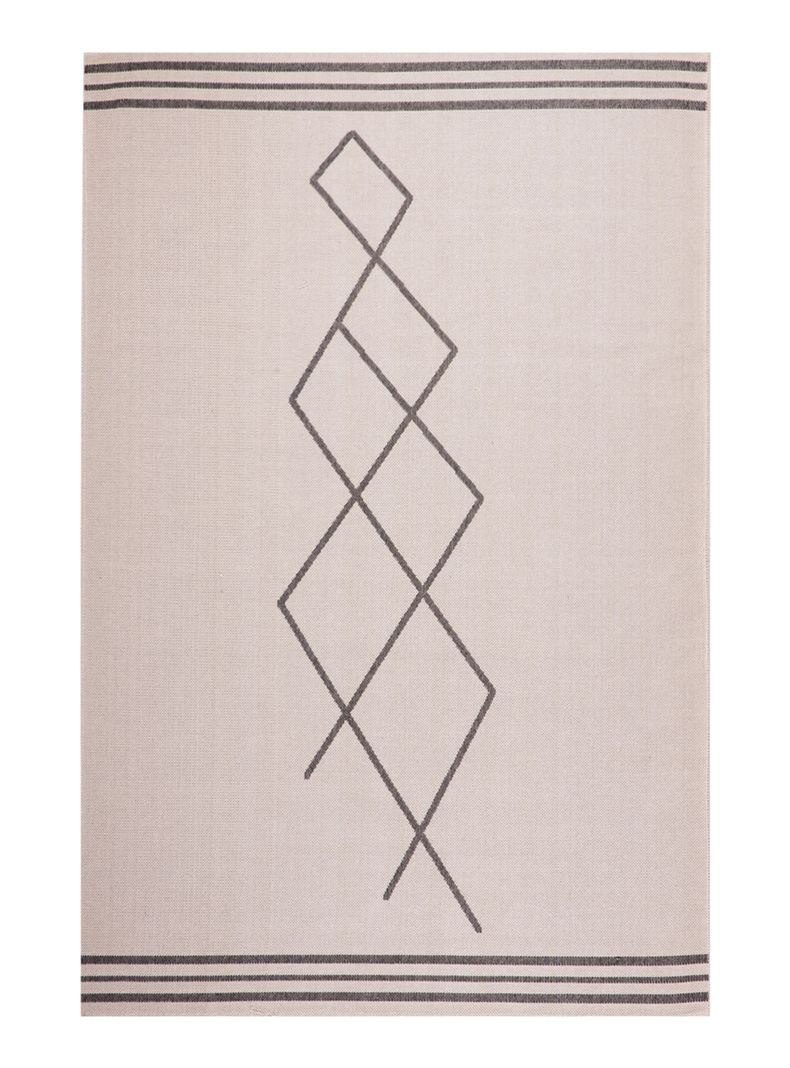 Alfombra 160 x 230 cm Nativo Beige Étnico-0