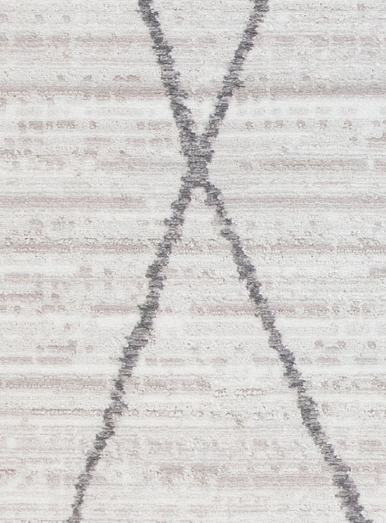 Alfombra 160 x 230 cm Noruega Crema Étnico-1