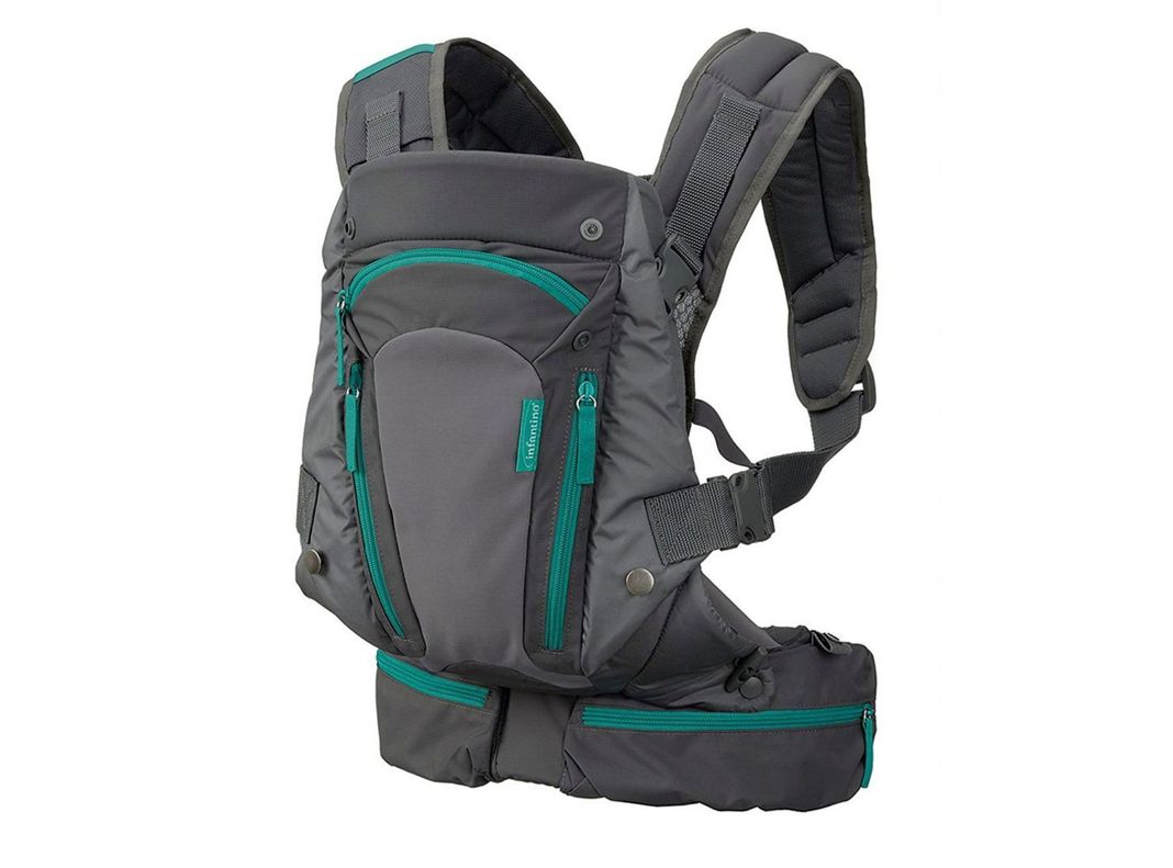 Porta Bebe Carry On Gris Infantino-0