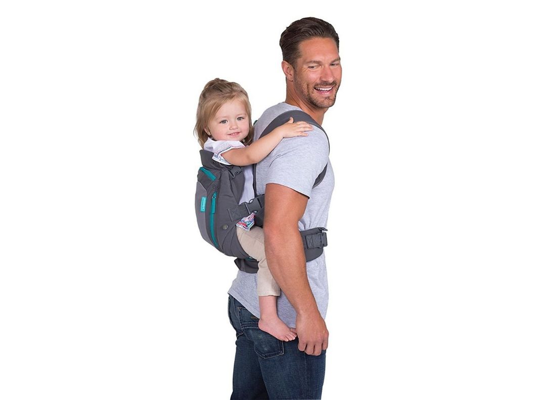 Porta Bebe Carry On Gris Infantino-1