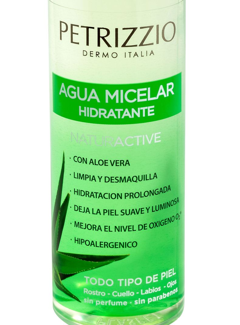 Agua Petrizzio Micelar Aloe Vera 220 ml-1