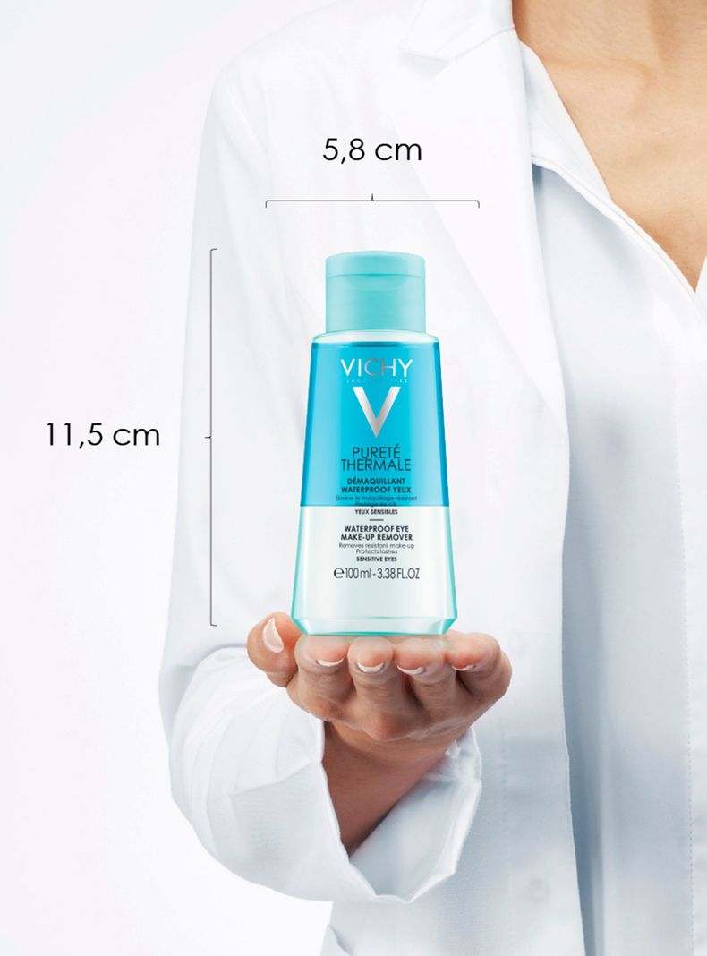 Desmaquillante de Ojos Pureté Thermale Bifásico 100 ml Vichy-1