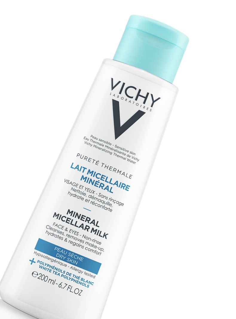 Leche Micelar Mineral Purete Thermale Piel Seca 200 ml Vichy-1
