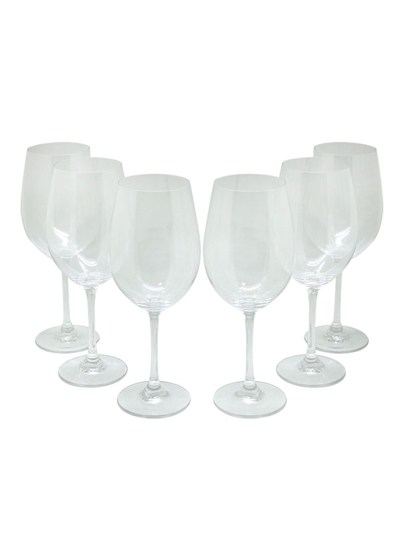 Set 6 Copas Vino Cristal-0