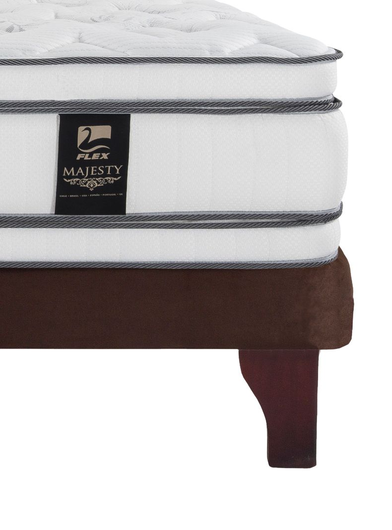 Cama Europea Majesty Chocolate Super King-4