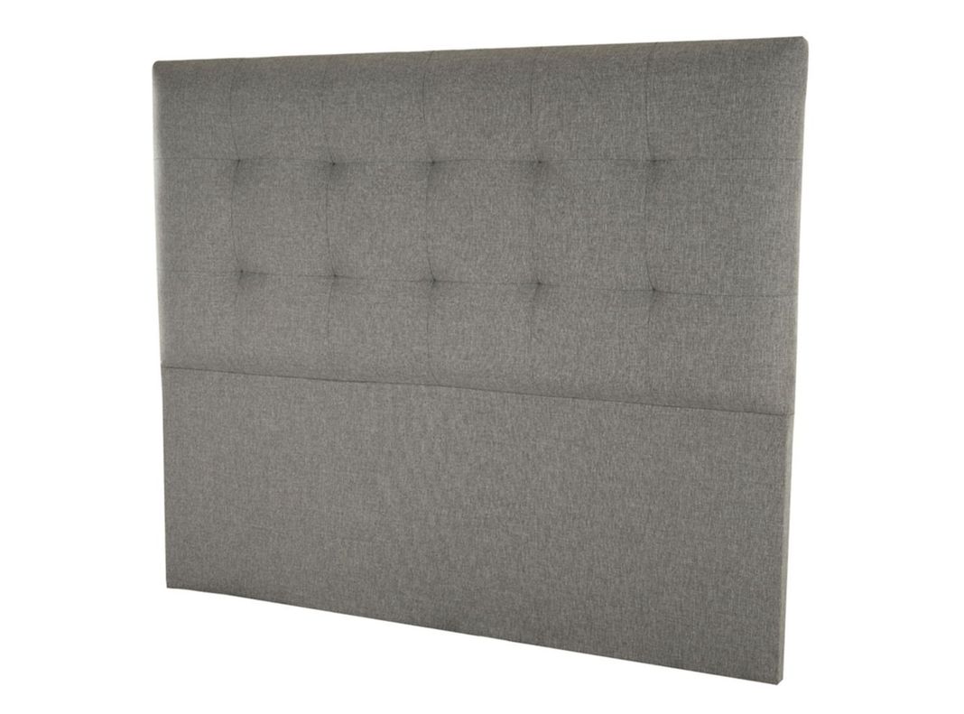 Respaldo Capitone Design Gris King-1