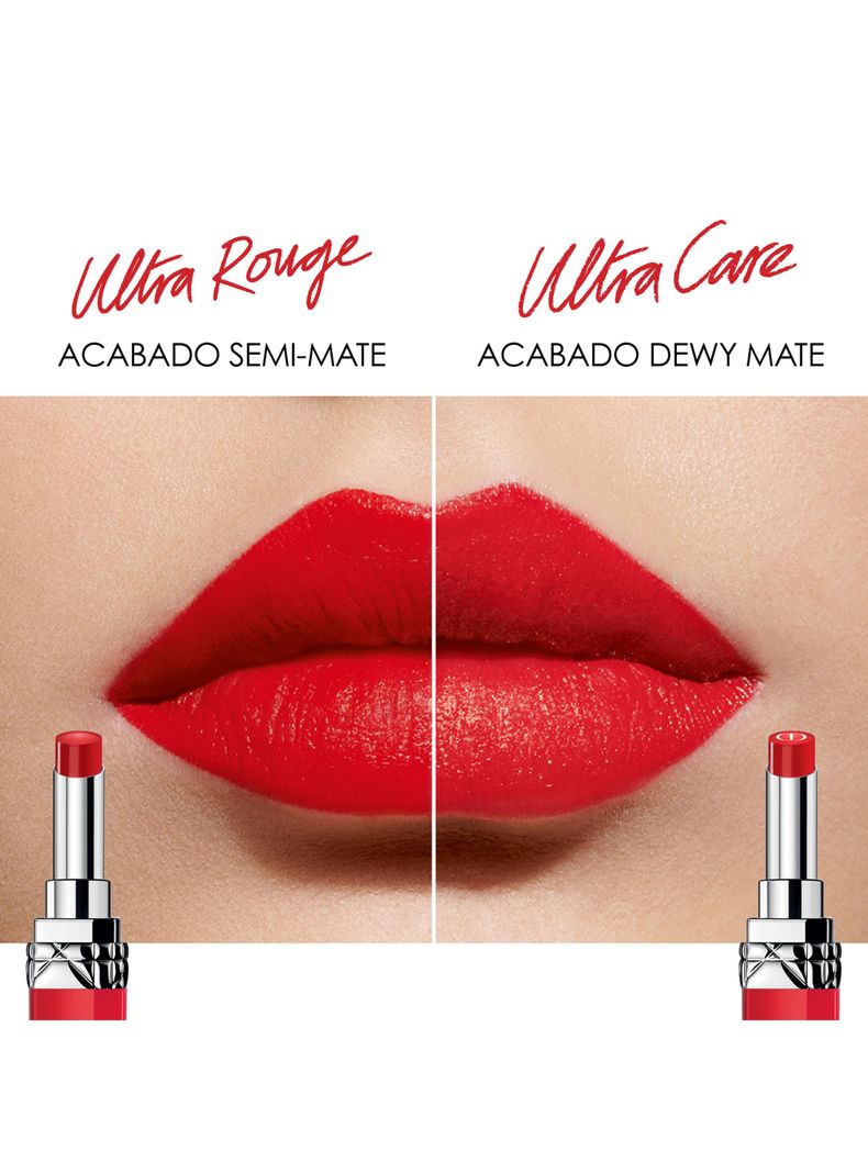 Labial Dior en Barra Rouge Ultra Rouge 863-2