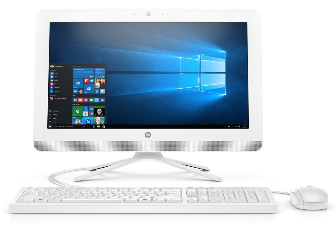 HP All-in-One 20-c212la Intel Pentium J3710 4GB RAM 1TB HDD 19,5"-0