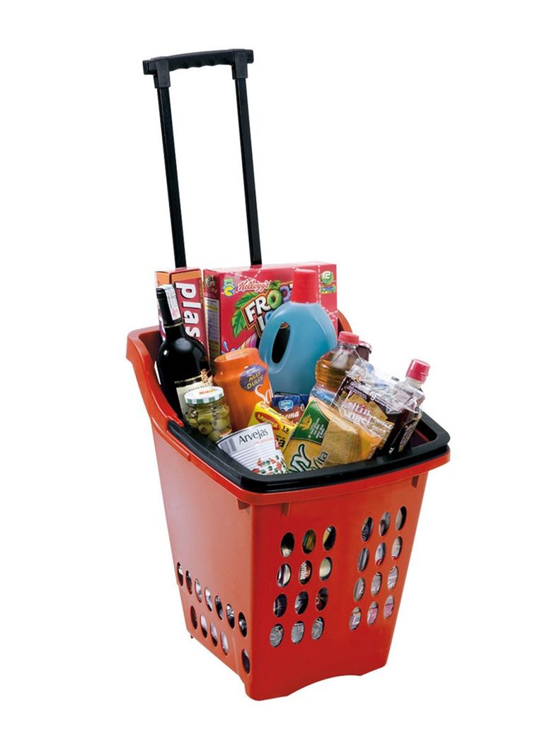 Carrito Rimax de Compras Rojo-3