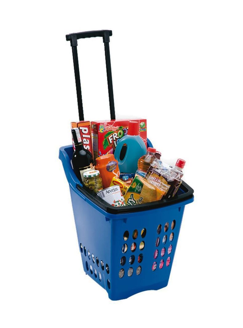 Carrito de Compras Rimax Azul-3