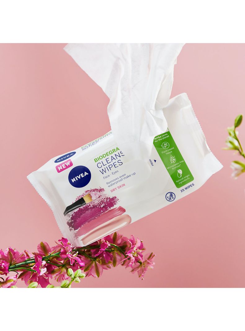 Toallitas Nivea Desmaquillantes Suaves Piel Seca 25 Unidades-1