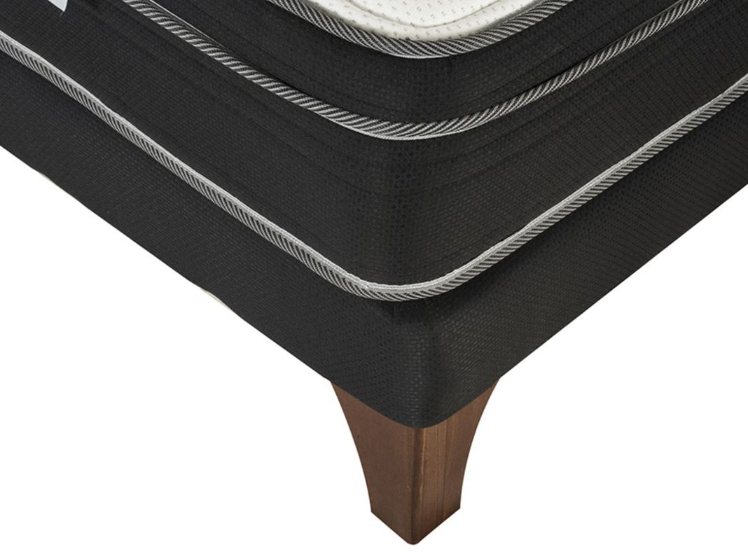 Cama Europea Night Seven 1.5 Plazas + Set Muebles Asturias-2
