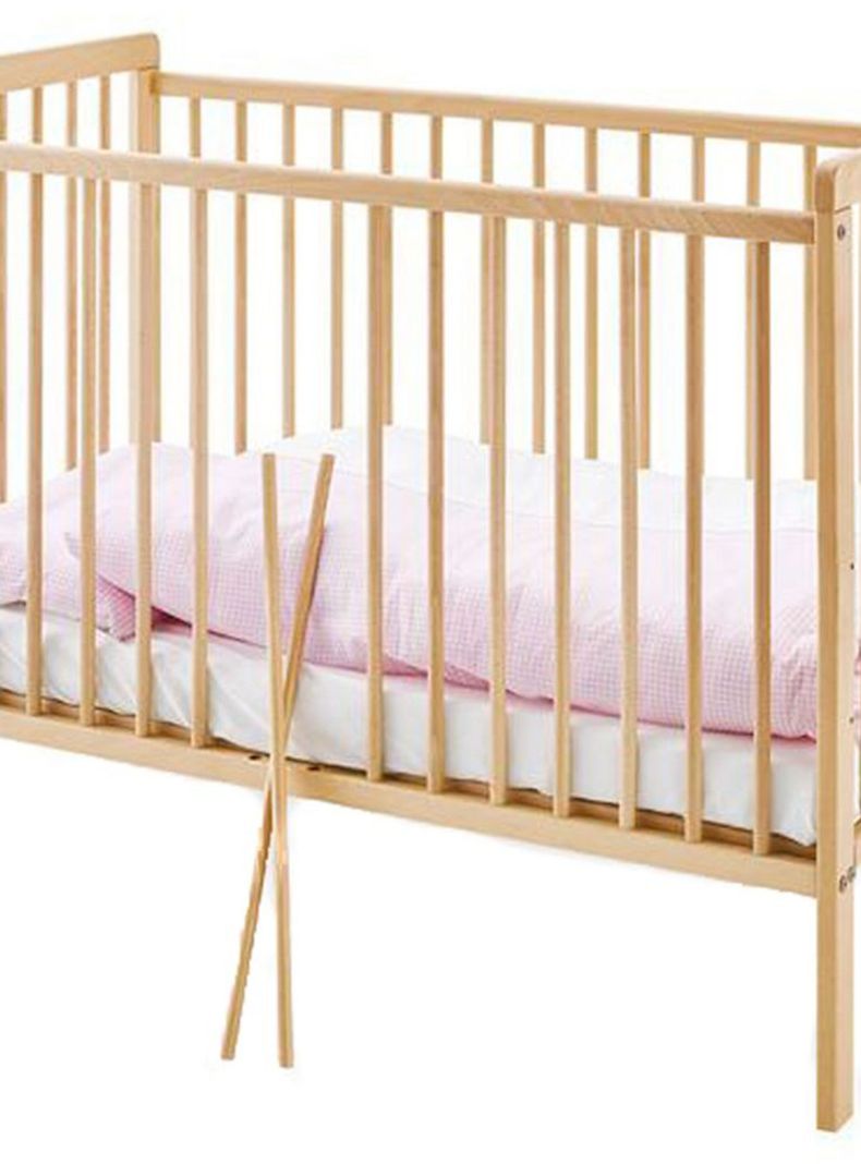 Cuna Pinolino de Madera Hanna 120 Camel-1
