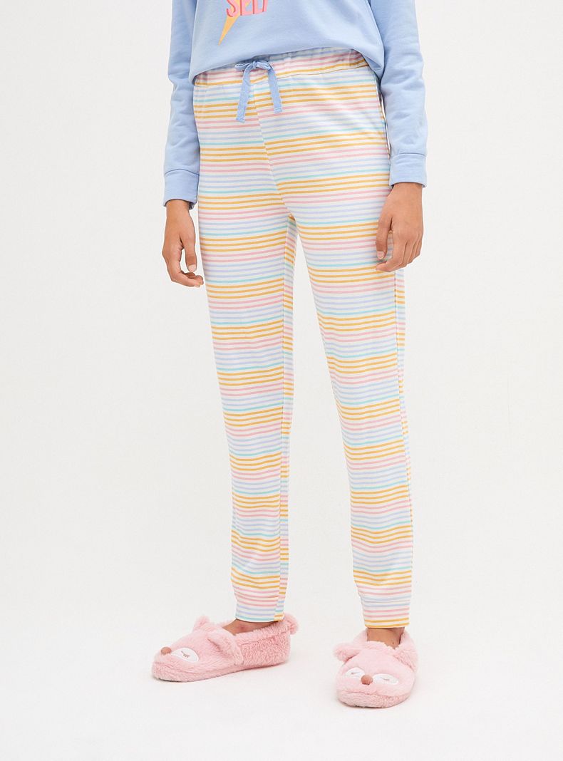 Pijama Pantalón con Lazo-0