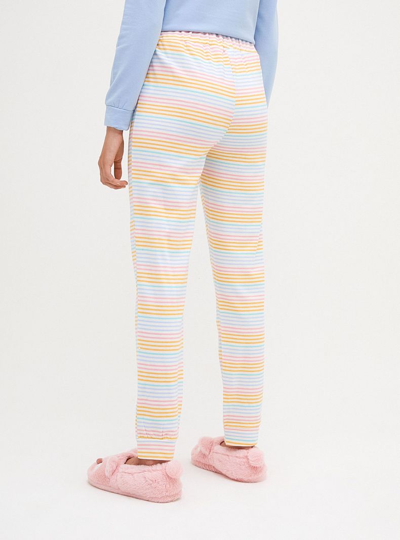 Pijama Pantalón con Lazo-1