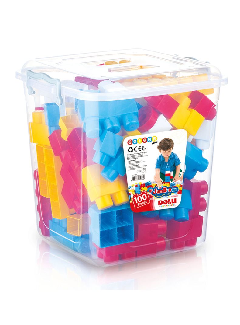 Blocks Encaje Jumbo 100 Piezas-0