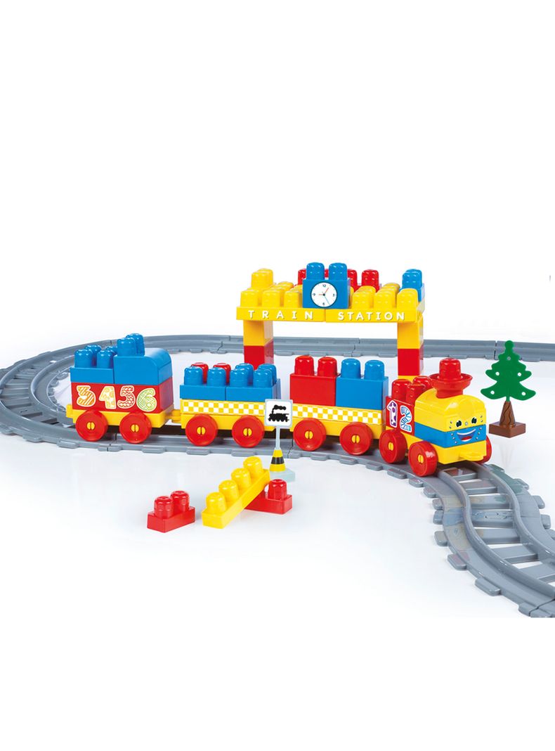 Blocks Set de Tren 89 Piezas-1