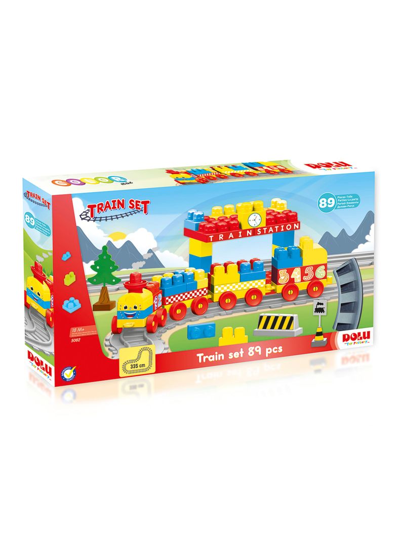 Blocks Set de Tren 89 Piezas-0