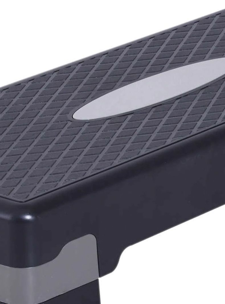 Step JKS Aeróbico Plástico 2 Niveles Gris-Negro-3
