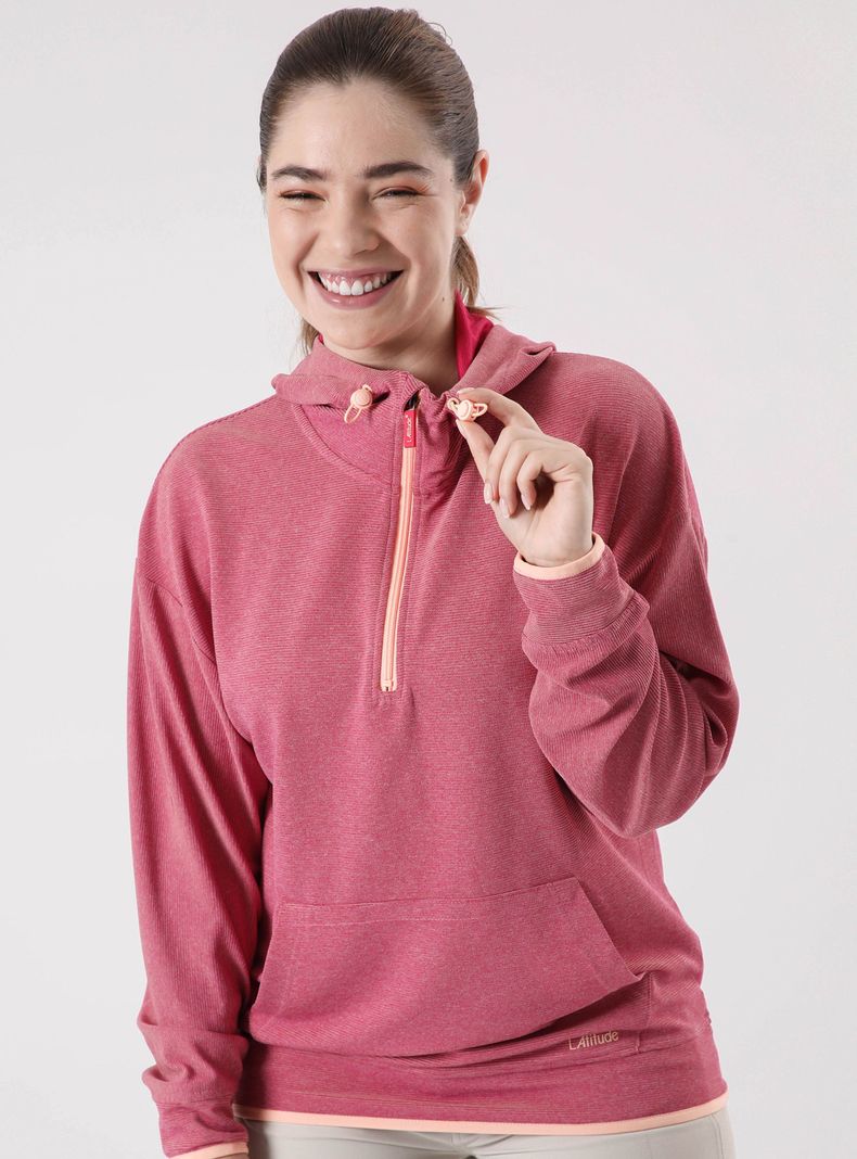 Polerón Deportivo Half Zip