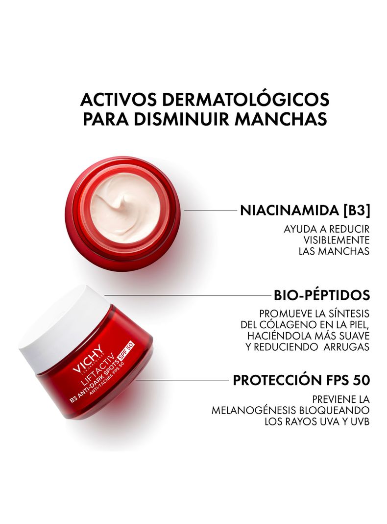 Crema Antimanchas Liftactiv B3 FPS+50 50 ml-2