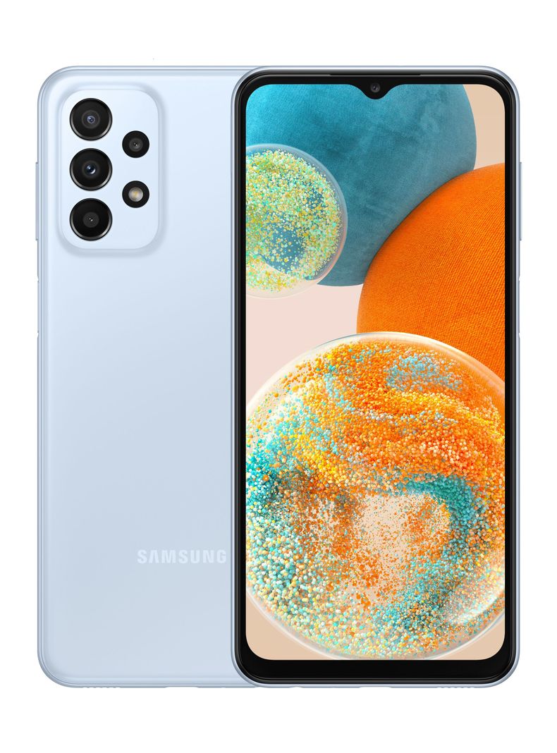 Galaxy A23 5G アンドロイド14 シムフリー スマホ本体 23 Smartphone Galaxy A23 5G 128GB Light Blue Samsung | Paris.cl