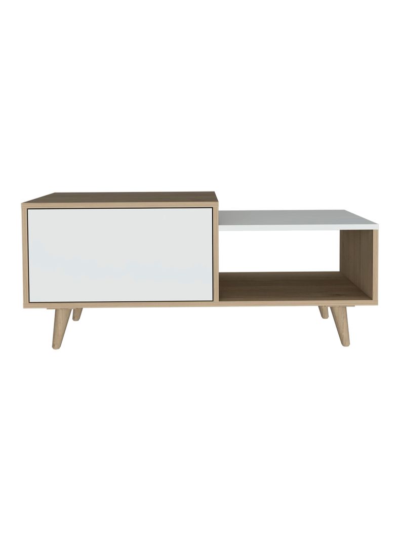 Mesa de Centro Bora (1C) Rovere + Blanco M-2