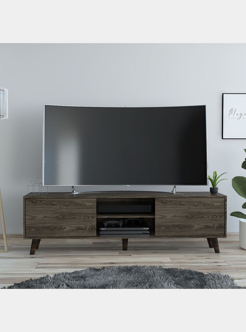 Rack TV 80" Cincinatti Z-180 2P Coñac-0