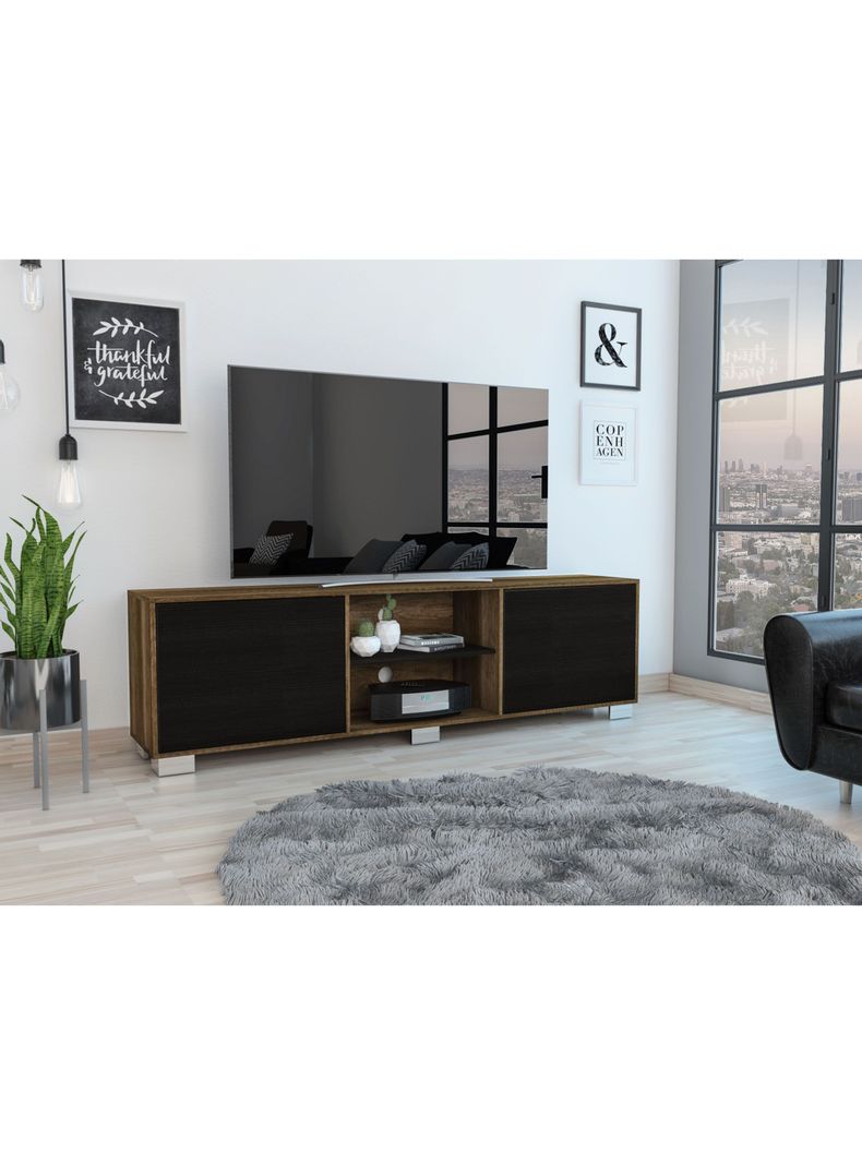 Rack Classic Color TV 80" Z-180 Caramelo-Wengue-0