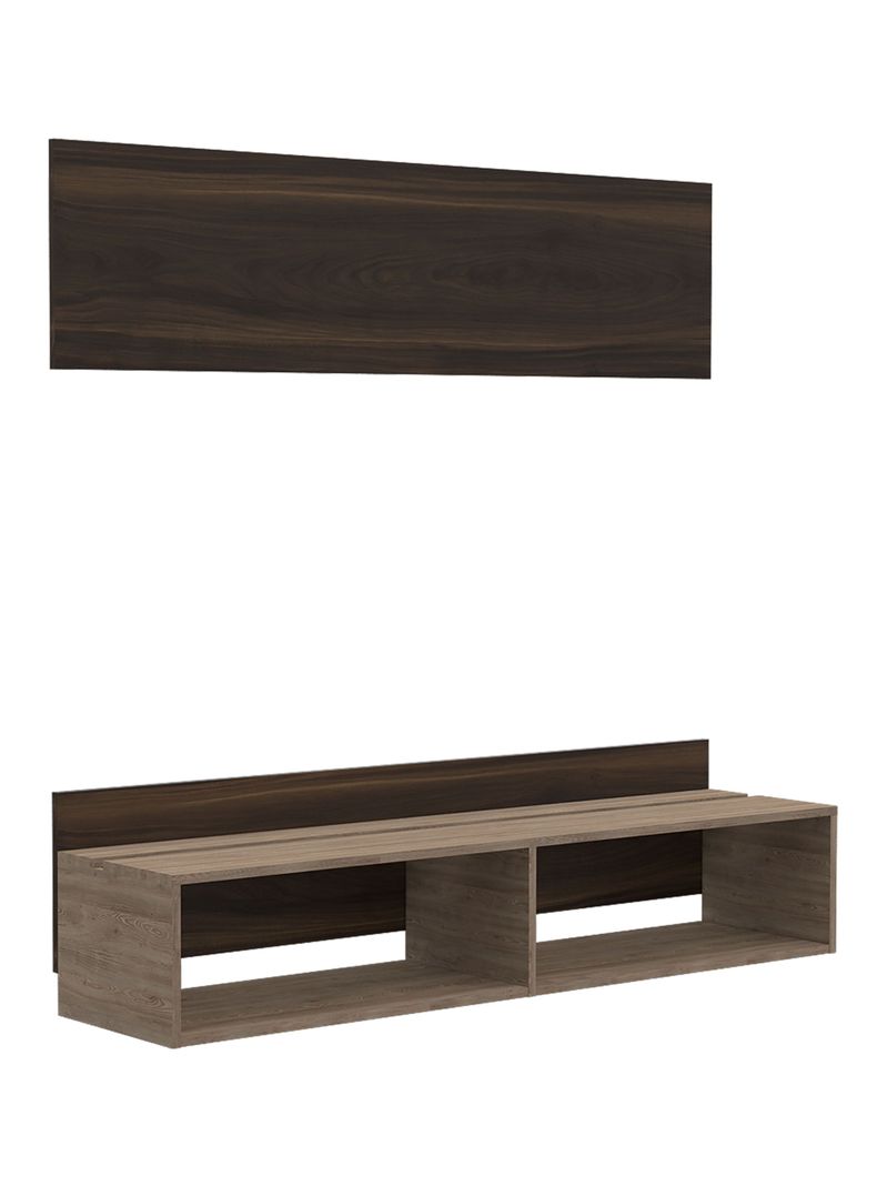 Panel TV 60" Fraktal Habano-Miel-3